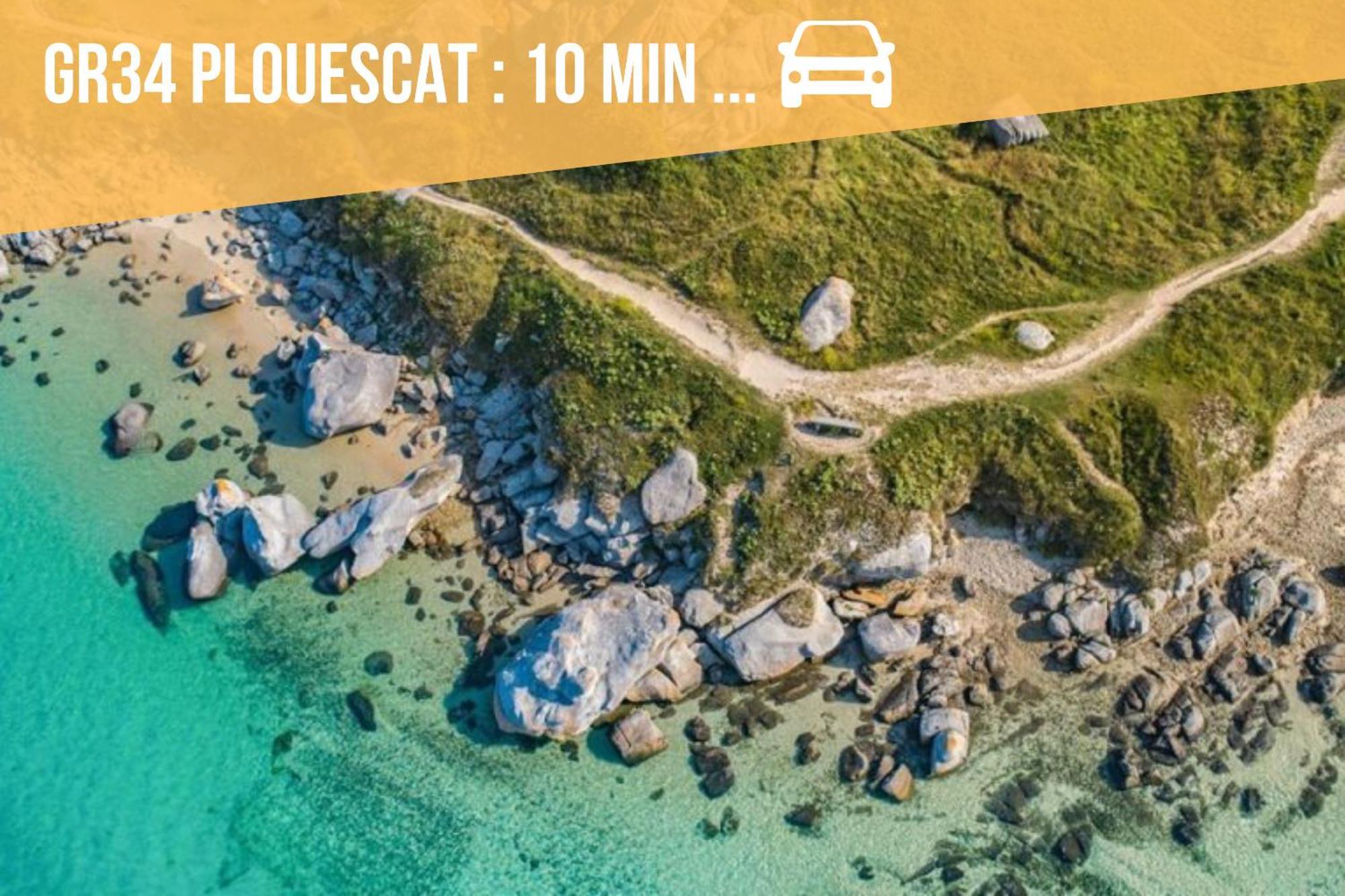 Bed and Breakfast Le Loft du Dolmen Clara, 5 étoiles Plounévez-Lochrist Esterno foto